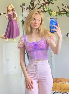 Rapunzel Outfit, Disney Princess Inspired Outfits, Princess Inspired Outfits, Disney Princess Outfits, Cute Disney Outfits, Disney World Outfits