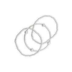 Layer on the accessories with these silver tone beaded stretch bracelets from Nine West.Layer on the accessories with these silver tone beaded stretch bracelets from Nine West.BRACELET DETAILS Set includes: 3 bracelets Metal: alloy Plating: silver tone Finish: polished Additional details: nickel safe Not appropriate for children 14 years old and younger. Size: One Size. Gender: female. Age Group: adult. Adjustable Hypoallergenic Silver Stretch Bracelet, Silver Stackable Bracelet With Round Beads, Silver Stackable Metal Beaded Bracelets, Silver Adjustable Stretch Bracelet, Adjustable Silver Round Stretch Bracelet, Silver Stretch Bracelet With Round Metal Beads, Adjustable Silver Stretch Bracelet, Flexible Silver Stackable Bracelets, Adjustable Stackable Silver Stretch Bracelet