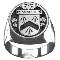 IRISH DISK COAT OF ARMS GENTS RING ~ ALL IRISH NAMES AVAILABLE! In centuries past, a man's proudest possession was often his family Coat of Arms ring. Handed down from his for-bearers, it linked the past to the present and future. Now you can emulate that tradition with your own custom made heraldic ring. Each Coat of Arms is carefully researched by a heraldic scholar... the ring is then crafted for you alone. These Arms will be custom designed and cast by the "lost wax" process as a solid, man' Gents Coat, Irish Kilt, Irish Coat Of Arms, Kilt Belt, Thistle Ring, Irish Names, Family Coat Of Arms, Gents Ring, Resize Ring