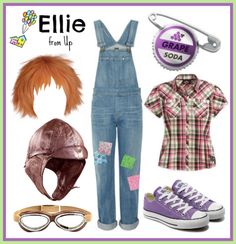 Up Movie Costume Ideas, Ellie Disneybound, Disney Trip Outfits