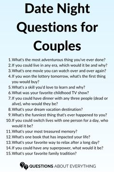 Reignite the spark in your relationship with our list of 165 date night questions for couples. Perfect for deepening your bond and discovering new facets of each other's personalities. Visit our site for questions that turn every date night into an adventure. Share your favorite answers in the comments! Games With Boyfriend, Relationship Building Questions, Romantic Questions For Couples, Texting Tips, Valentine Greetings, Boyfriend Questions, 100 Questions To Ask, Prayer For My Marriage