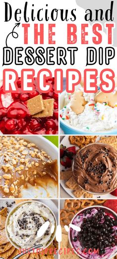 the best dessert dip recipes for any occasion