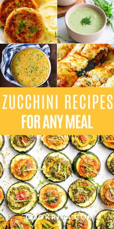 zucchini recipes for any meal