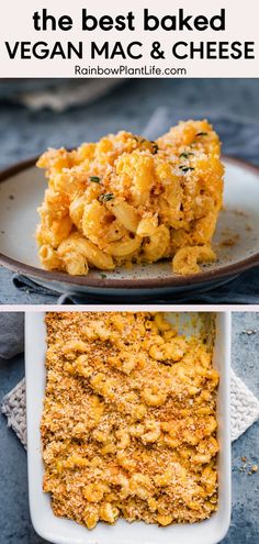 the best baked vegan mac and cheese recipe