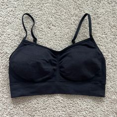 Stretchy And Comfy Jockey Black Bra With Removable Padding. Never Worn! Good For Lounging Or Wearing In General! Sleepwear Black, Black Bra, Women's Intimates, Fashion Inspo, Bra, Women Shopping, How To Wear, Black, Color