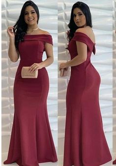 Mother Of The Quinceanera Dresses, Plus Size Gala Dress, Vestidos Color Vino, Long Mermaid Dress, Gorgeous Bridesmaid Dresses, Classy Gowns, Chic Dress Classy, African Dresses For Kids, Party Frocks