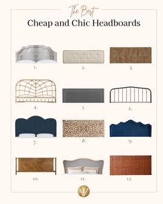 the best cheap and chic headboards