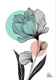 Botanical drawing by Pitcha | Boho painting, Line art design, Abstract line art Painting Line Art, Botanical Drawing, Boho Painting, Line Art Design, Abstract Line Art, Line Art, Acrylic Painting, Art Design, Flowers