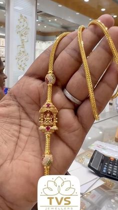 Thali Chain Designs Gold Latest Simple, Mogapu Thali Chain, Gold Chains For Women Design, Thali Chain Designs Gold Latest