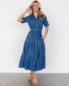 The girls have spoken + denim is the star of the season🌟 Our brand-new styles are ready to shine, joining effortlessly with your all-time favorite denim pieces😍 Shop now🛍️ Fitted Denim Blue Belted Dress, Belted Midi Denim Dress In Medium Wash, Belted Denim Knee-length Dress, Belted Medium Wash Dress For Work, Spring Denim Belted Dress, Belted Blue Denim Summer Dress, Denim Blue Belted Denim Dress, Fitted Belted Denim Dress In Denim Blue, Midi-length Denim Belted Dress