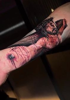 Sketch Style Tattoo, Traditional Tattoo Black And Grey, Magazine Tattoo, Books Tattoo, Biblical Tattoos, Sketch Style Tattoos, Medusa Tattoo Design, Christ Tattoo