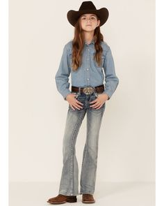 A great Boot Barn item. La Girls, Boot Barn, American West, Boots For Sale, Pocket Design, Bootcut Jeans, Boot Cut, Mid Rise, Perfect Fit