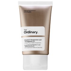 Which skin type is it good for? Normal Oily Combination Dry What it is: A water- and silicone-free stable suspension of 23 percent pure l-ascorbic acid.Solutions for:- Uneven skin tone- Fine lines and wrinklesIf you want to know more Vitamin C is an effective antioxidant and its pure form of l-ascorbic acid has been shown to improve multiple signs of skin aging while brightening the skin. What it is formulated WITHOUT:- Parabens- Sulfates- PhthalatesWhat else you need to know: This product conta The Ordinary Vitamin C Suspension, The Ordinary Vitamin C, The Ordinary Azelaic Acid, Best Dark Spot Corrector, Best Vitamin C Serum, The Ordinary Hyaluronic Acid, Best Vitamin C, The Ordinary Skincare, Vitamin F