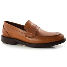 Mocassim masculino de couro talk flex, confeccionado em couro e com fácil calce, esse mocassim é moderno e versátil, podendo ser usado tanto em ocasiões casuais, quanto formais. combina com calça jeans, sarja ou social. coleção: atemporal. aproveite e compre online. ref: 17700. Semi-formal Brown Moccasins With Rubber Sole, Brown Loafers With Rubber Sole, Medium Width, Magazine