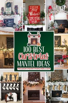 Stunning Christmas mantel decorating ideas for 2024, featuring rustic farmhouse and modern styles, traditional garlands, and DIY creative twists to create a cozy and festive focal point. Christmas Mantel Decorating Ideas, Magnolia Christmas Wreath, Christmas Mantel Garland, Rustic Christmas Mantel, Mantel Decorating Ideas, Lush Christmas, Mantel Garland, Spooky Halloween Crafts, Christmas Mantel Decor