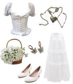 Princess Style Outfits, Taurus Outfits, 1800s Fashion, Angel Outfit, Estilo Taylor Swift, Future Clothes, Outfits Polyvore, 1940s Fashion