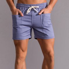 Fashion Sportswear, Shorts Workout, Shorts Collection, Men's Sportswear, High Quality Clothing, Fitness Wear, Pants With Pockets, Shorts For Men, Casual Summer Shorts