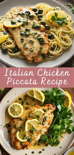 Italian Chicken Piccata Recipe Chicken Piccata is a delicious Italian dish featuring tender chicken cutlets in a tangy lemon-butter sauce, complemented by capers and fresh parsley. This simple yet elegant recipe is perfect for both weeknight dinners and special occasions. Whether you’re serving it with pasta, rice, or a side of veggies, this Italian Chicken […] Chicken Piccata Pasta Recipe, Recipe For Chicken Piccata, Chicken And Capers Recipe, Chicken And Capers, Caper Chicken Recipe, Chicken Cutlet Meals, Lemon Chicken With Capers, Chicken Capers, Chicken Piccata Sauce