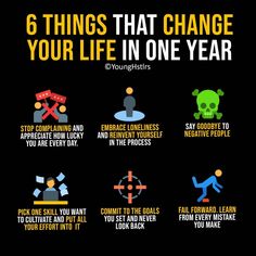 the six things that change your life in one year by younghusters on flickr