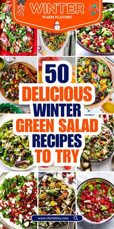 50 delicious winter green salad recipes to try