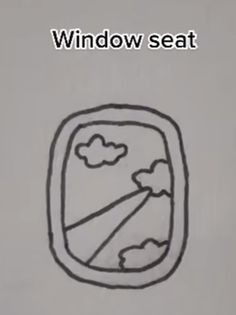 an airplane window seat with clouds and sun in it