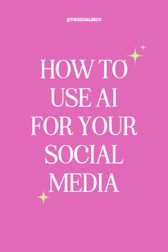 There has been a lot of talk lately about AI. With ChatGPT blowing up, it seems like anyone and everyone is trying to get a piece of the AI pie. Freelancers are wondering if AI is coming for their jobs. And business owners are wondering if they can do more with less time. As an SMM, I have my own feelings about AI, specifically using AI for social media content creation. How To Use Social Media For Business, Promoting Business On Social Media, Social Media Best Practices, How To Grow Your Business Social Media, Increasing Social Media Engagement, Social Media Campaign Design, Grow Social Media, Social Media Planning, Social Media Campaign