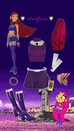 teen titans, robin, couples costume, party outfit, halloween. ⚡️ Starfire Costume, Titans Robin, Teen Titans Robin, Robin Costume