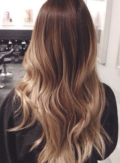 Balayage Blonde Ombre Hair, Black Hair Ombre, Best Ombre Hair, Auburn Balayage, Color Castaño, Hair Romance