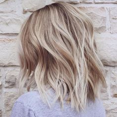 Choppy Bronde Bob Easy Balayage, Balayage Ideas, Dunner Wordend Haar, Short Hair Model, Creamy Blonde, Hair Brained, Short Blonde, Short Blonde Hair