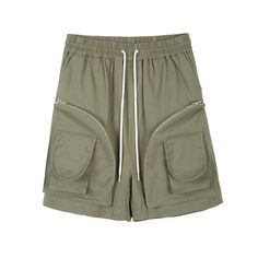 Brand: ONPT STUDIO Process treatment: Non-iron treatment Waist: Mid-waist Material composition: Cotton, Polyester Drawstring Harem Shorts, Modern Baby, Men's Shorts, Mens Shorts, Composition, Zipper, Collage, Green, Pins