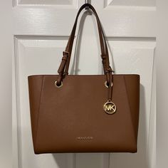 Questions? Leave A Comment Below! Leather Purse, Michael Kors Bag, Womens Tote Bags, Leave A Comment, Leather Purses, Michael Kors, Purse, Leather, Women Shopping