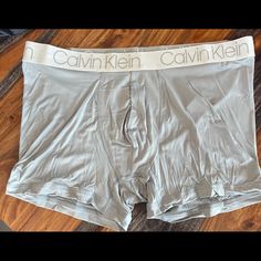 Men’s Calvin Klein Microfiber Trunks Size Varies Calvin Klein Sports Boxer Briefs, Red And Blue Logo, Calvin Klein Boxer Briefs, Vintage Calvin Klein, Calvin Klein White, Black Pride, Calvin Klein Men, Boxer Briefs, Grey Stripes