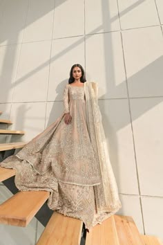 Asian Wedding Dress, Nikkah Dress