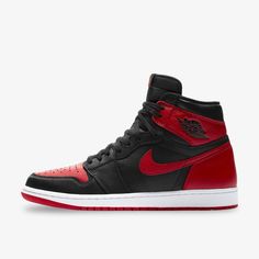 Brand: Air Jordan Model: Air Jordan 1 Retro High OG NRG Nickname: 'Homage to Home' (Non Numbered)Colorway: Black / University Red - WhiteSKU: 861428-061Release Date: 05/19/2018 Shattered Backboard, Jordan Model, Womens Air Jordans, Air Jordan 1 Retro High Og, Air Jordan 1 Retro High, The Windy City, Space Jam, Air Jordan 1 High, Shoes High