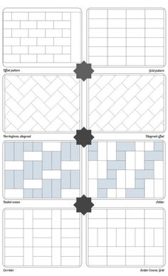 four squares are arranged in the same pattern