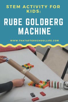 ​Building a Rube Goldberg machines tap into kids inner engineer.  Get kids thinking and inventing with this fun project that takes simple tasks and complicates them in a humorous and amusing way. Rube Goldberg Projects, Simple Machines Activities, Simple Machine Projects, Mechanical Engineering Projects, Goldberg Machine, Critical Thinking Questions