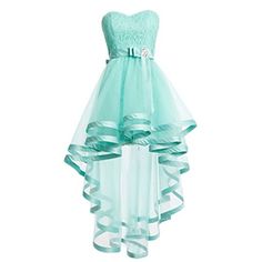 Pink Prom Dress Homecoming Dresses High Low, Simple Prom Dress Short, Green Homecoming Dresses, Mini Prom Dresses, Fest Outfits, High Low Prom Dresses, Blue Homecoming Dresses, Graduation Dresses, Sweetheart Prom Dress