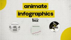 an info sheet with different types of information on it and yellow circles around the text