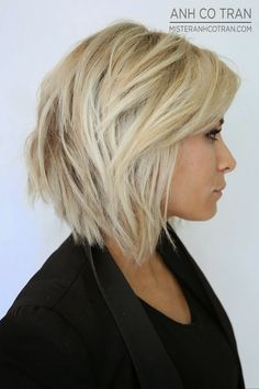 stacked bob with bangs | 23 Short Layered Haircuts Ideas for Women | PoPular Haircuts Layered Hairstyles, Haircut Styles, 2015 Hairstyles, Short Layered Haircuts, Popular Haircuts, Haircut And Color, Hair Tips, Short Haircuts