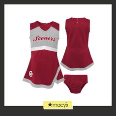 in stock Cheer Captain, Crimson Tide Fans, Sleeveless Jumper, Oklahoma Sooners, Girls Toddler, Alabama Crimson, Crimson Tide, Alabama Crimson Tide, Jumper Dress