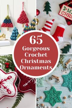 Crochet Christmas Ornaments Crochet Christmas Ornaments Patterns, Homemade Christmas Tree Ornaments, Crocheting Christmas, Gifts To Give To Friends, Homemade Christmas Tree, Mitten Ornaments, Crochet Ornament Patterns, Christmas Ornaments Patterns