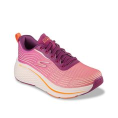 Skechers-GR Max Cushioning Elite 2.0 Alaura Sneaker - Women's Enjoy well-rounded comfort in the GR Max Cushioning Elite 2.0 Alaura sneaker from Skechers. This machine washable pair sports Goga Mat technology for extra padding, Natural Rocker technology, and Ultra Go cushioning that provide support underfoot. Dynamic Sneakers With Arch Support For Walking, Dynamic Walking Sneakers With Arch Support, Pink Lace-up Sneakers With Arch Support, Pink Running Shoes With Arch Support And Round Toe, Pink Walking Shoes With Arch Support For Light Sports, Pink Running Shoes With Arch Support, Pink Sporty Sneakers With Arch Support, Sporty Pink Sneakers With Arch Support, Pink Low-top Walking Shoes With Boost Midsole