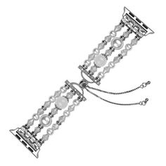 Apple watch bands women Fashion pearl bracelet cuff Strap for 38mm 40m – www.Nuroco.com Luxury Formal Apple Watch Band With Bracelet Strap, Elegant Silver Bracelet Strap Apple Watch Band, Elegant Stainless Steel Bracelet Apple Watch Band, Pearl Apple Watch Band, Rhinestone Apple Watch Band, Pink Apple Watch Band, Black Apple Watch Band, Apple Watch Wristbands, Pink Pearl Bracelet