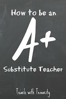 a blackboard with the words how to be an substitute teacher