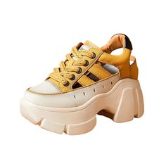 PRICES MAY VARY. [Ladies Casual Walking Shoes]: Breathable, Hollow On The Sides, Shock-Absorbing, Non-Slip, Increased Height, Can Be Worn For Daily Wear Or Sports, Our Casual Sports Shoes Are Available. [Chunky Sports Shoes]: The Biggest Feature Of This Shoe Is Its High-Quality Softness And Breathability. You Can Wear This Shoe To Work Or Hiking. Its Advantage Is That It Does Not Clog Your Feet. [Wear For Multiple Occasions]: Yoga, Fitness, Squats, Running, Camping, Golf, Beach, Morning Run, Our Walk Safe, Casual Walking Shoes, Morning Run, Summer Sneakers, Morning Running, Casual Sport Shoes, Lacing Sneakers, Sport Sandals, Affordable Clothes