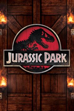 the dvd cover for the movie jurassic park