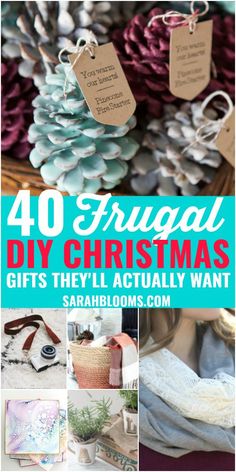 40 frugal diy christmas gifts they'll actually want