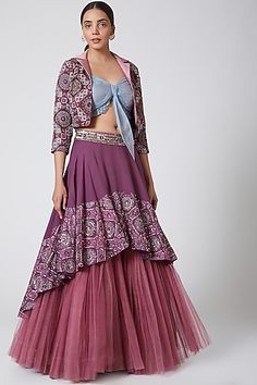 Layered Skirt Outfit, Latest Lehenga Blouse Designs, Indian Clothes Women, Dotti Dresses, Indian Luxury, Combination Dresses, Indian Outfits Lehenga, Blue Organza, Bridal Lehenga Collection