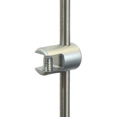 a metal pole with two screws attached to the end and one bolt in the middle