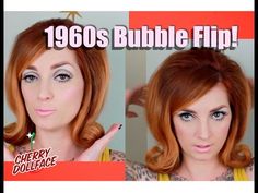 1960s Hair Short, 1960s Short Hairstyles, 1960’s Hair, 1960 Hairstyles, 60s Hair Tutorial, Beach Waves Hair Tutorial, 1960s Hair, 60s Hair